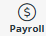 Payroll Menu when clicked routes the user to the Payroll page